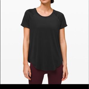 Lululemon Open Up Tie Back Tee